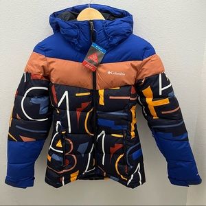 Columbia Women's Abbott Peak Insulated Hooded Puffer Ski Jacket Size XS